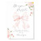 Baby in Bloom Pink Bow Diaper Raffle