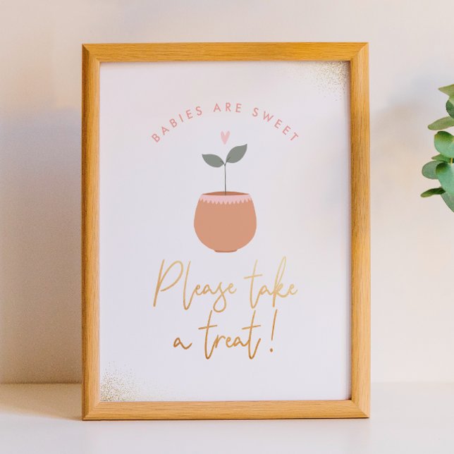 Baby in Bloom - Please Take A Treat Foam Board (Creator Uploaded)
