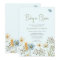 Baby in bloom spring wildflower baby shower