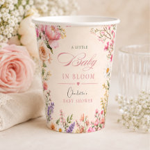 Baby in Bloom Watercolor Baby Shower