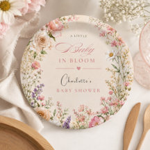 Baby in Bloom Watercolor Baby Shower
