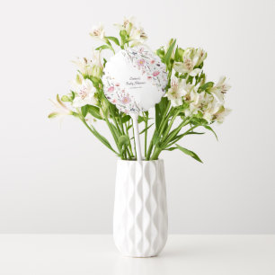 Baby in Bloom Wildflower Baby Shower Balloon