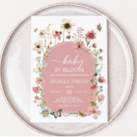 Baby in Bloom Wildflower Baby Shower 