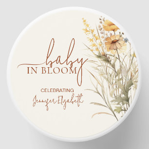 Baby in Bloom Wildflower Baby Shower Mini Candle Favors