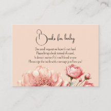 Baby in Bloom WildFlower Elegant Pink Baby Shower