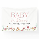 Baby In Bloom Wildflower Girl Baby Shower