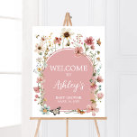 Baby in Bloom Wildflower Welcome Poster<br><div class="desc">Make your event special with this Boho Spring Baby Shower with our cute and lovely printable Welcome Sign featuring adorable Wildflower theme. Download,  personalize,  and create lasting memories with this perfect touch for your joyous celebration!

BS650</div>