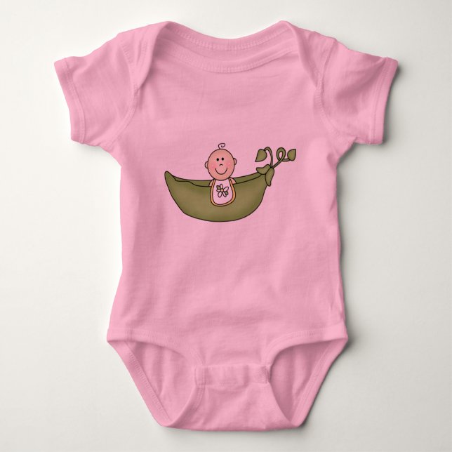 Baby in Pea Pod Bodysuit (Front)