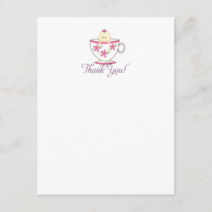Baby in Tea Cup, Thank You Cards
