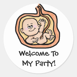 fetus in womb cartoon