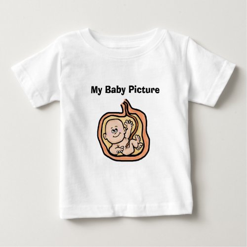 Baby in Womb Funny Baby T_Shirt