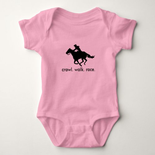 Baby Infant Shirt Future Barrel Racer Cowgirl
