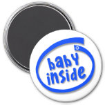 Baby Inside Magnet at Zazzle