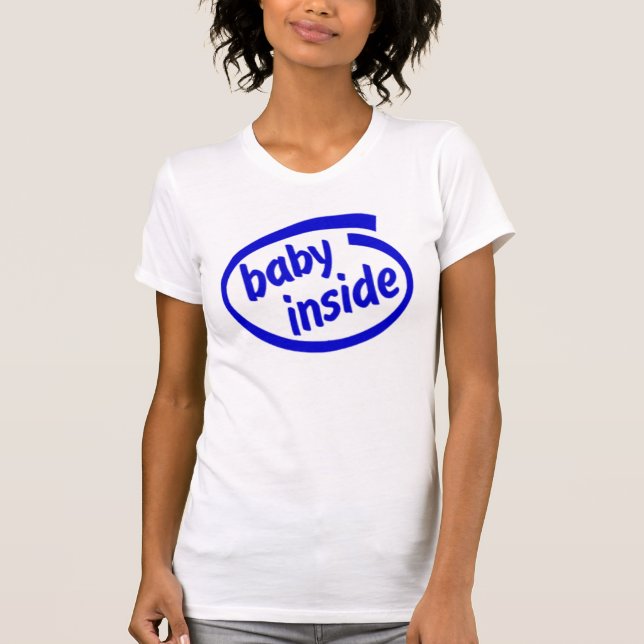Baby inside T-Shirt (Front)