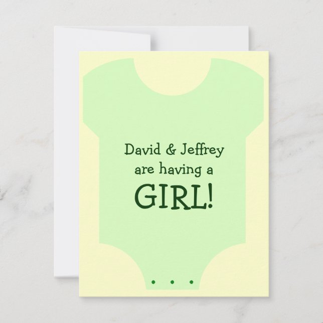 Baby Invitation (Front)