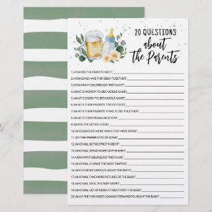 Baby Is Brewing 20 Questions About Parents game