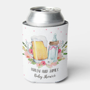 Baby is Brewing Baby Shower Cheers Beer Bottle Can Cooler