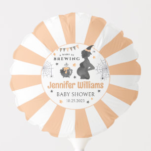 Baby is brewing baby shower personalized Balloon