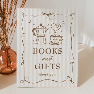 Baby Is Brewing Books and Gifts Sign