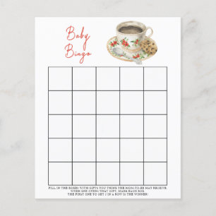 Baby is brewing coffee Baby shower bingo game