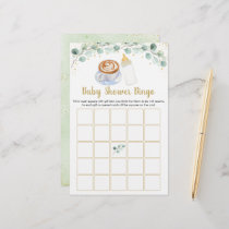 Baby Is Brewing Coffee Baby Shower Bingo Game