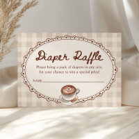 Baby is Brewing Coffee Baby Shower Diaper Raffle
