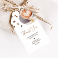 Baby is Brewing Coffee Baby Shower Favor Tags