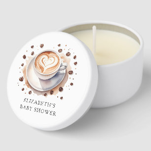 Baby Is Brewing Coffee Baby Shower Mini Candle Favors