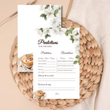 Baby is Brewing Coffee baby Shower Prediction