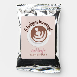Baby is Brewing Coffee Brunch Baby Shower Sprinkle Drink Mix
