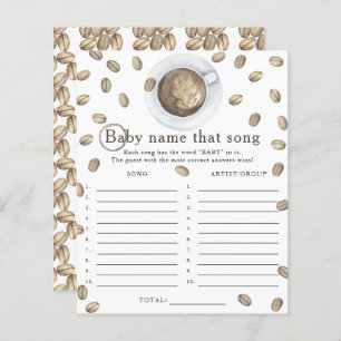 Baby is brewing coffee - Name that song game