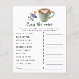 Baby is brewing coffee - Price Guess Game