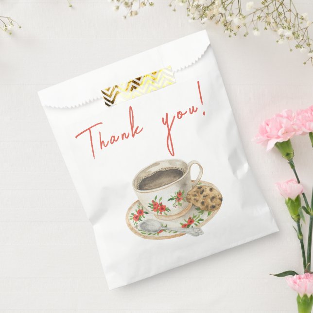 Baby is Brewing Coffee Thank you Favor Bag (Sealed)