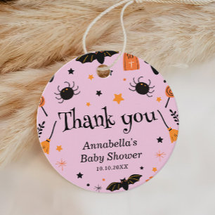 Baby is Brewing Halloween Baby Shower Favor  Tags