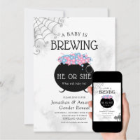 https://rlv.zcache.com/baby_is_brewing_halloween_gender_reveal_party_invitation-r16ea3854f91641a099f8389e4296e38c_rayh1_200.jpg