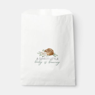 Baby is Brewing Pastry Favor Bag