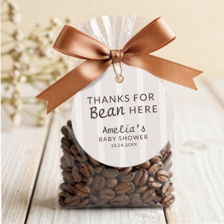 Baby is Brewing Thank You Baby Shower Favor Tags