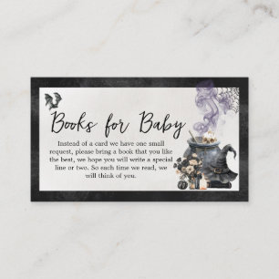Baby is Brewing Witch Cauldron Baby Books for Baby Enclosure Card