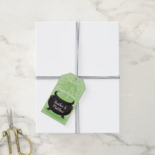 Baby is Brewing Witch Shower Halloween Thank You Gift Tags