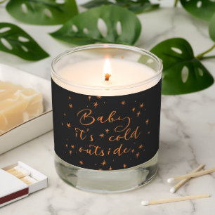 baby is cold outside scented candle