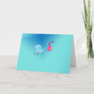Baby is coming card