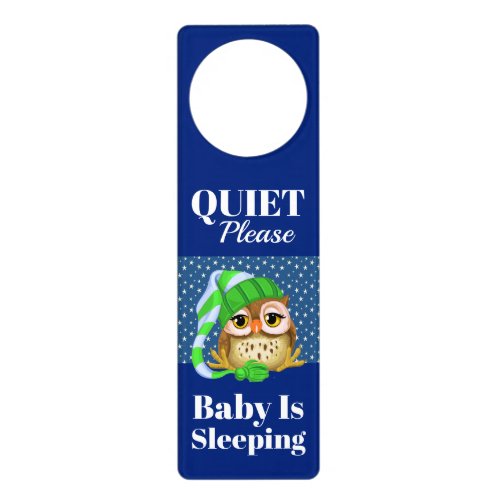 Baby is Sleeping _ Door Hanger