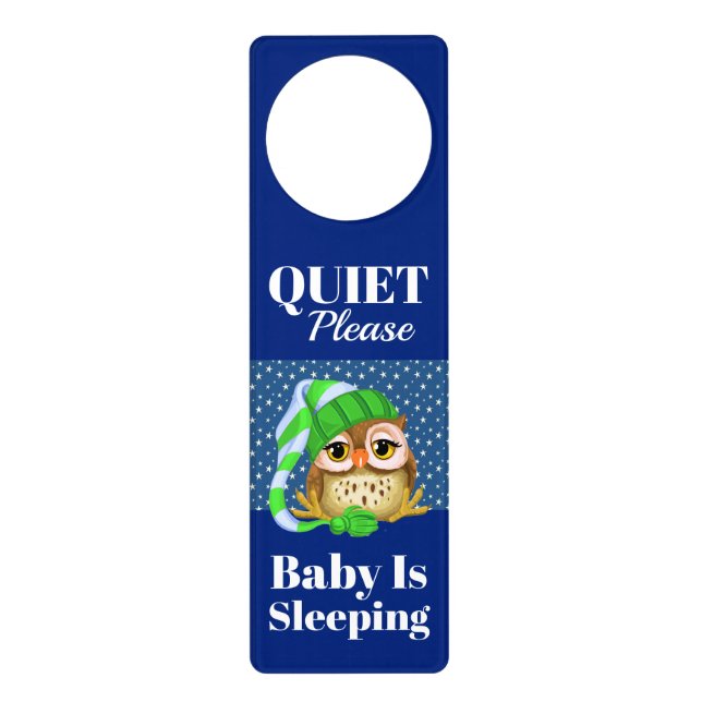 Baby is Sleeping - Door Hanger (Front)