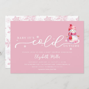 Baby It’s Cold Outside Baby Shower Invitation