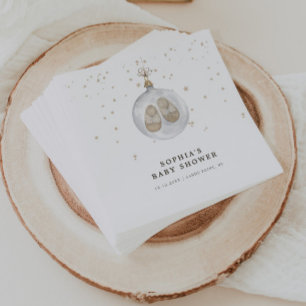 Baby it’s cold outside Winter Baby Shower Napkins