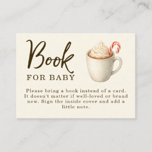 Baby, It's Cocoa Outside Baby Shower  Enclosure Card