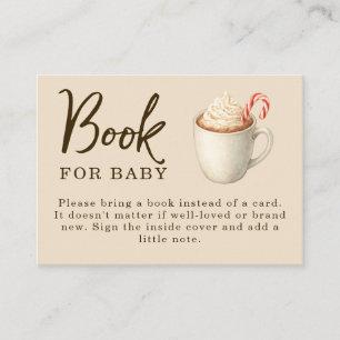 Baby, It's Cocoa Outside Baby Shower  Enclosure Card