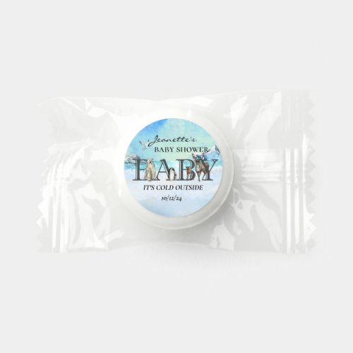 Baby Its Cold Outside Arctic Animal Shower Favor