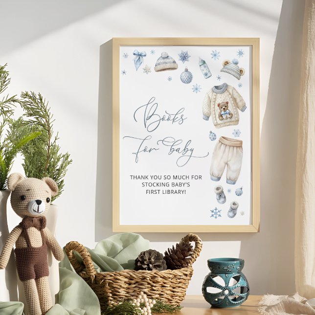 Baby Its Cold Outside Baby Clothes Books for Baby Poster (Creator Uploaded)
