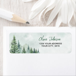 Baby it's Cold Outside Baby Shower Address Label